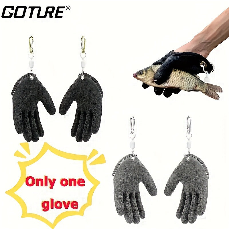 Waterproof Fish Cleaning Gloves With Magnetic Buckle Handle