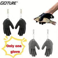 Waterproof Fish Cleaning Gloves With Magnetic Buckle Handle