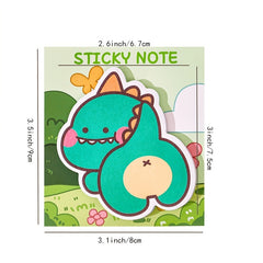 Dinosaur Sticky Notes Journal Memo Paper