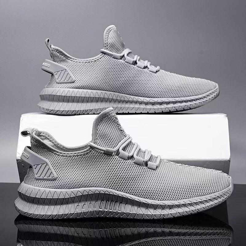 Men's Slip on Sneakers With Shoelaces