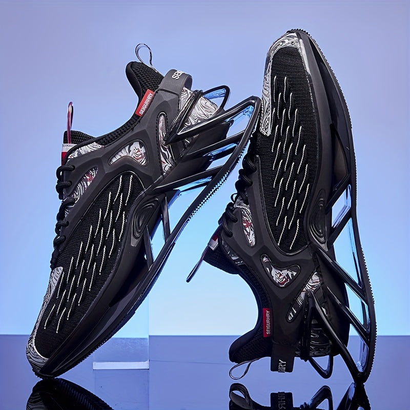 Men's Breathable Blade Sneakers Shock Absorption Running Shoes