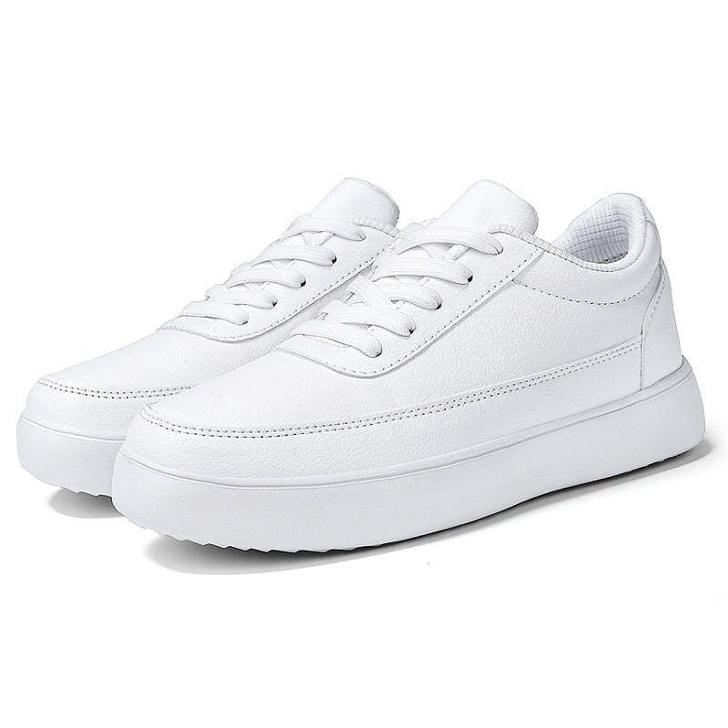 Women's Low Top Platform Sneakers Lace Up Non Slip Shoes