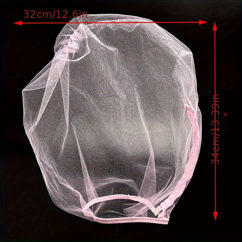 Sheer Tulle Bridal Veil with Elastic Band