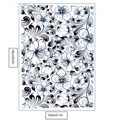 Flower Silicone Transparent Stamp for Card Making DIY Scrapbooking