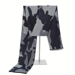 Men's Plaid Windproof Scarf Shawl