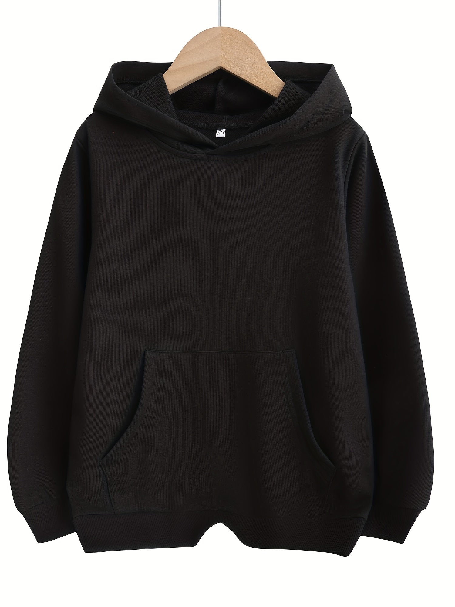 Teen Girl's Long Sleeve Hooded Sweatshirt with Pocket