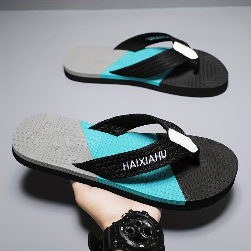 Men's Lightweight Comfort Non Slip Flip Flops for Beach Summer