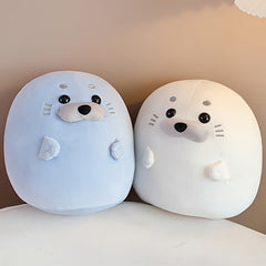 Soft Doll Seal Tuan Plush Toy Sofa Pillow Decoration Gift