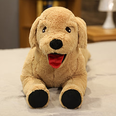 Giant Labrador Plush Toy Soft Stuffed Animal Dog Large Size Throw Pillow