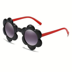 Flower Frame Sun Protection Sunglasses for Boys Girls Teens