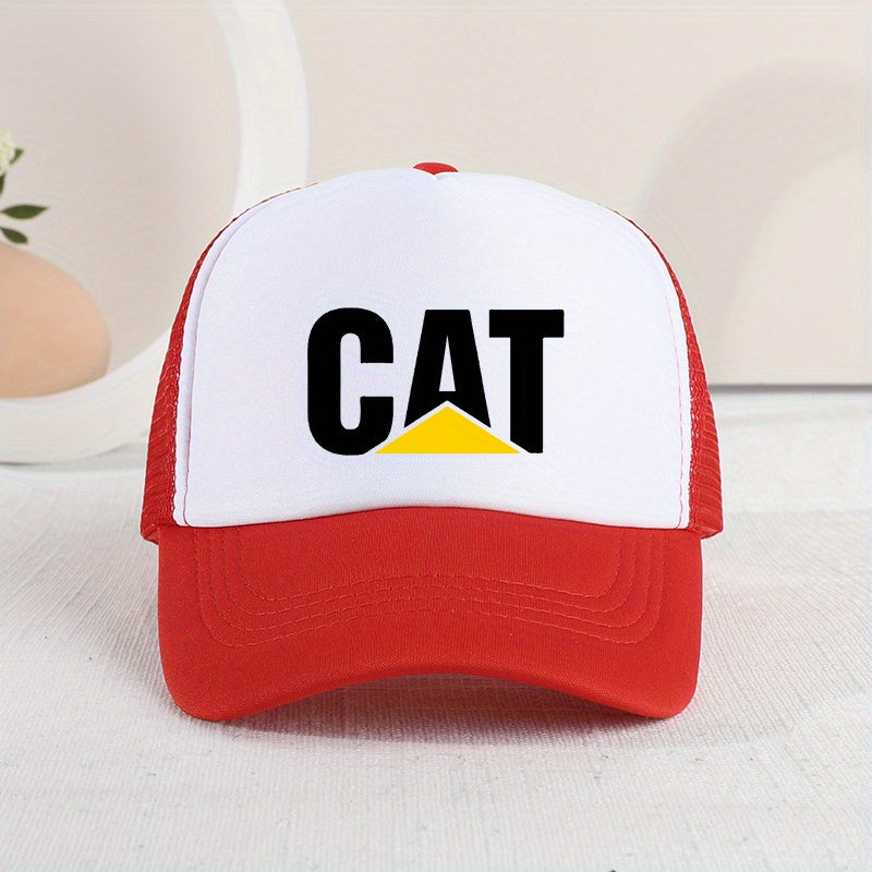 Kids Mesh Sunshade Baseball Cap Embroidered Breathable Hat for Outdoor