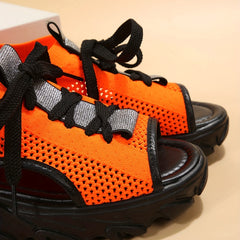 Women's Mesh Breathable Outdoor Sandals with Thick Bottom