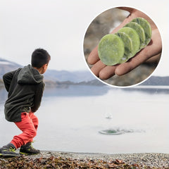 68pcs Water Float Stones Outdoor Team Building Throwing Game