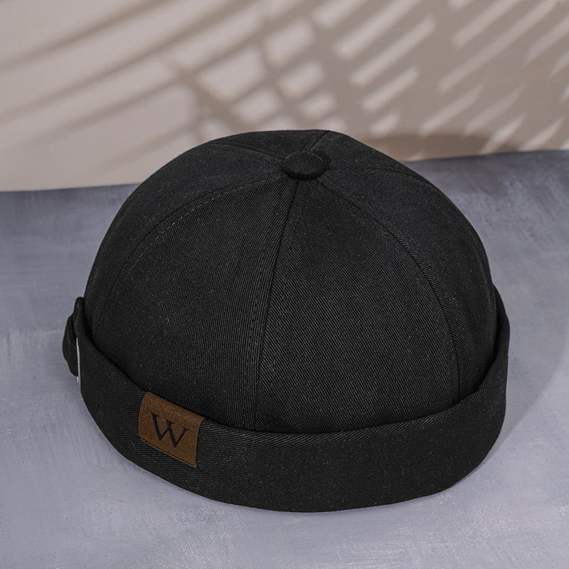 Letter Patch Docker Hat Christmas Gift For Him Her