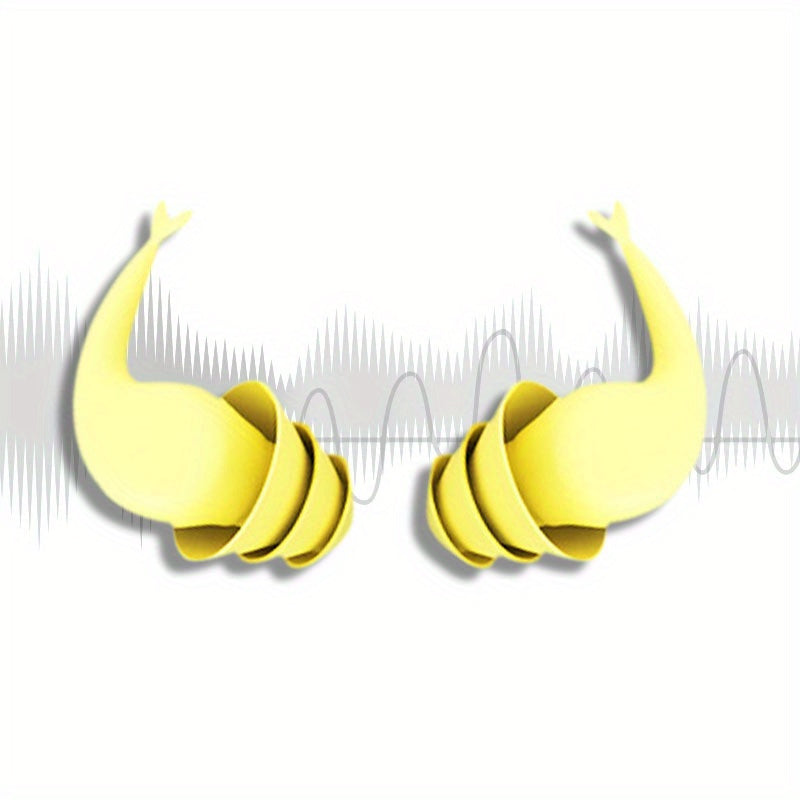 Waterproof Silicone Non Slip Earplugs for Swimming