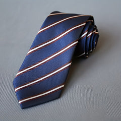Men's Formal Striped Tie For Groom Wedding