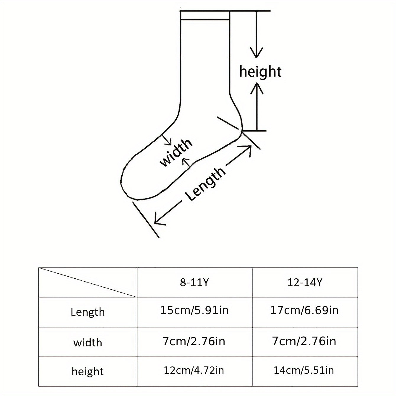 Kids Sports Socks 4 Pairs Short Socks