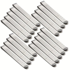 5pcs Sewing Fixed Ruler Stainless Steel Fabric Clip