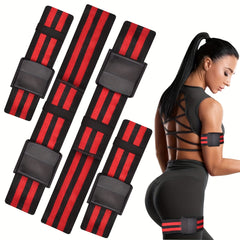 2pcs Elastic Fitness Bands For Weightlifting Legs And Arms Training