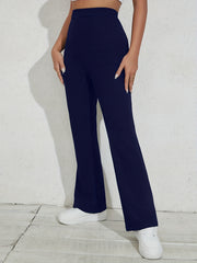 Women's High Waist Flare Pants for Spring & Summer & Fall