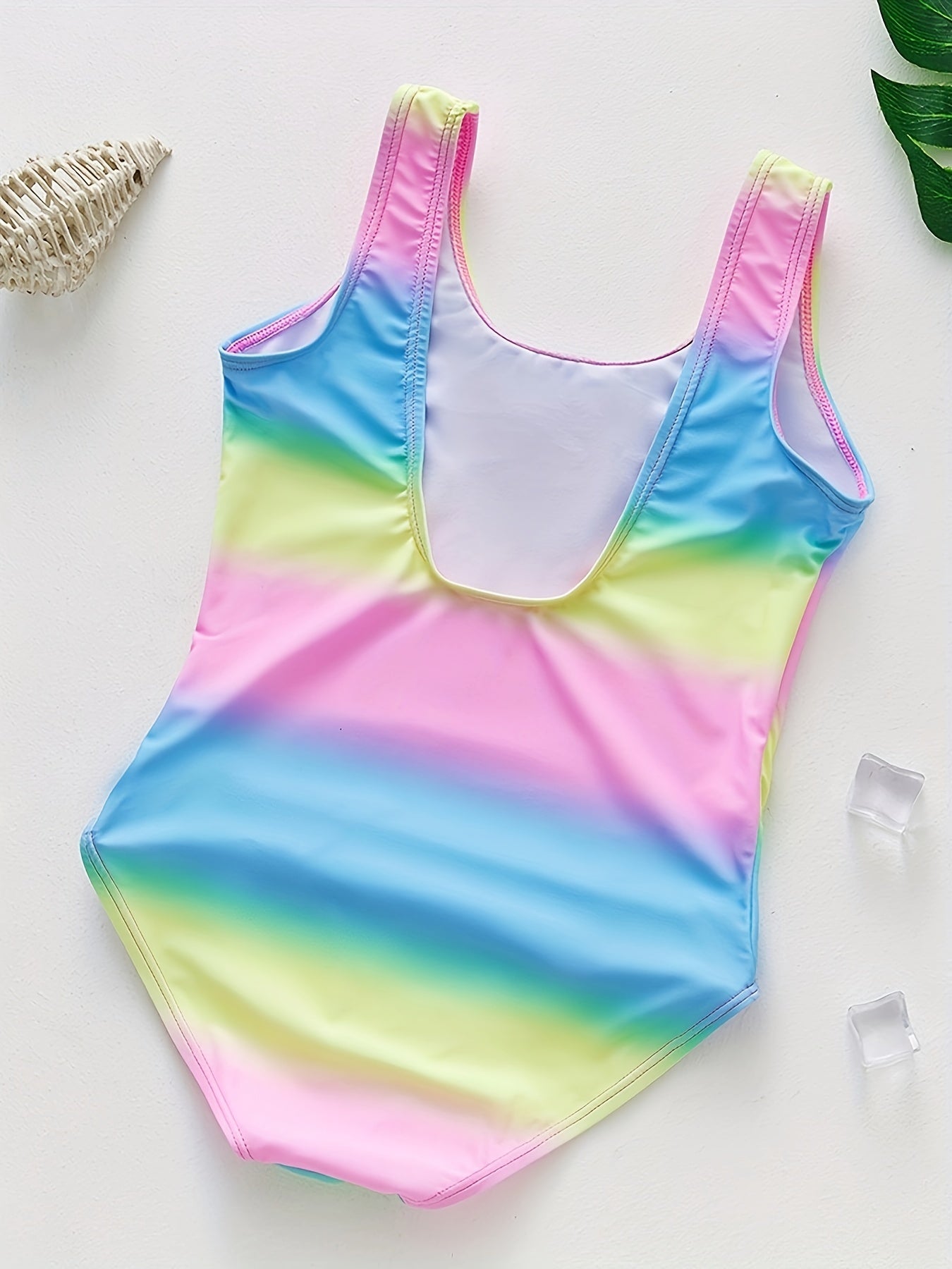 Toddler Girls Sleeveless One Piece Swimsuit Kids Summer Beach Bathing Suit