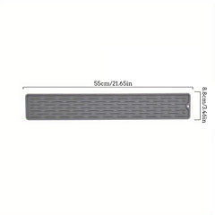 Silicone Dish Drying Mat Eco-Friendly Heat Resistant Kitchen Counter Sink Mat