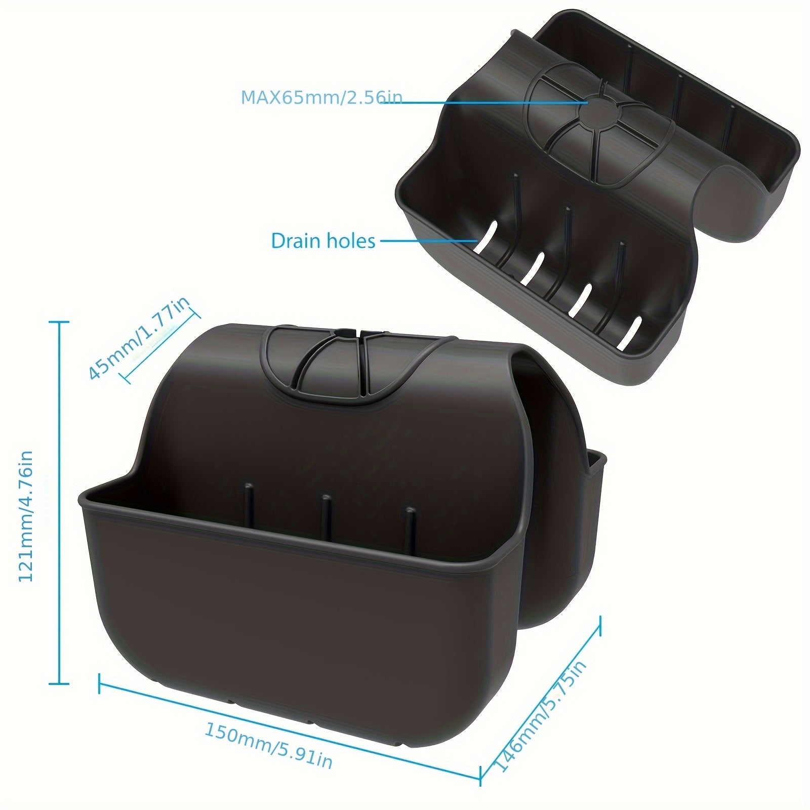 Silicone Sink Sponge Holder Caddy for Kitchen Sink