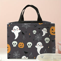 Halloween Portable Lunch Bag Waterproof Insulation Bento Bag