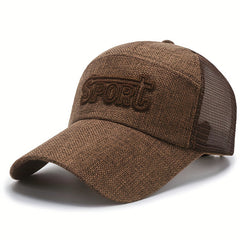 Men's Outdoor Sunshade Baseball Cap Embroidered Sun Hat