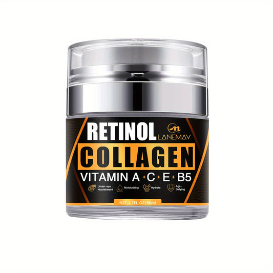 Collagen & Retinol Cream Face Moisturizer with Hyaluronic Acid