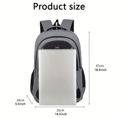 Waterproof Business Backpack Lightweight Travel Bag for Men