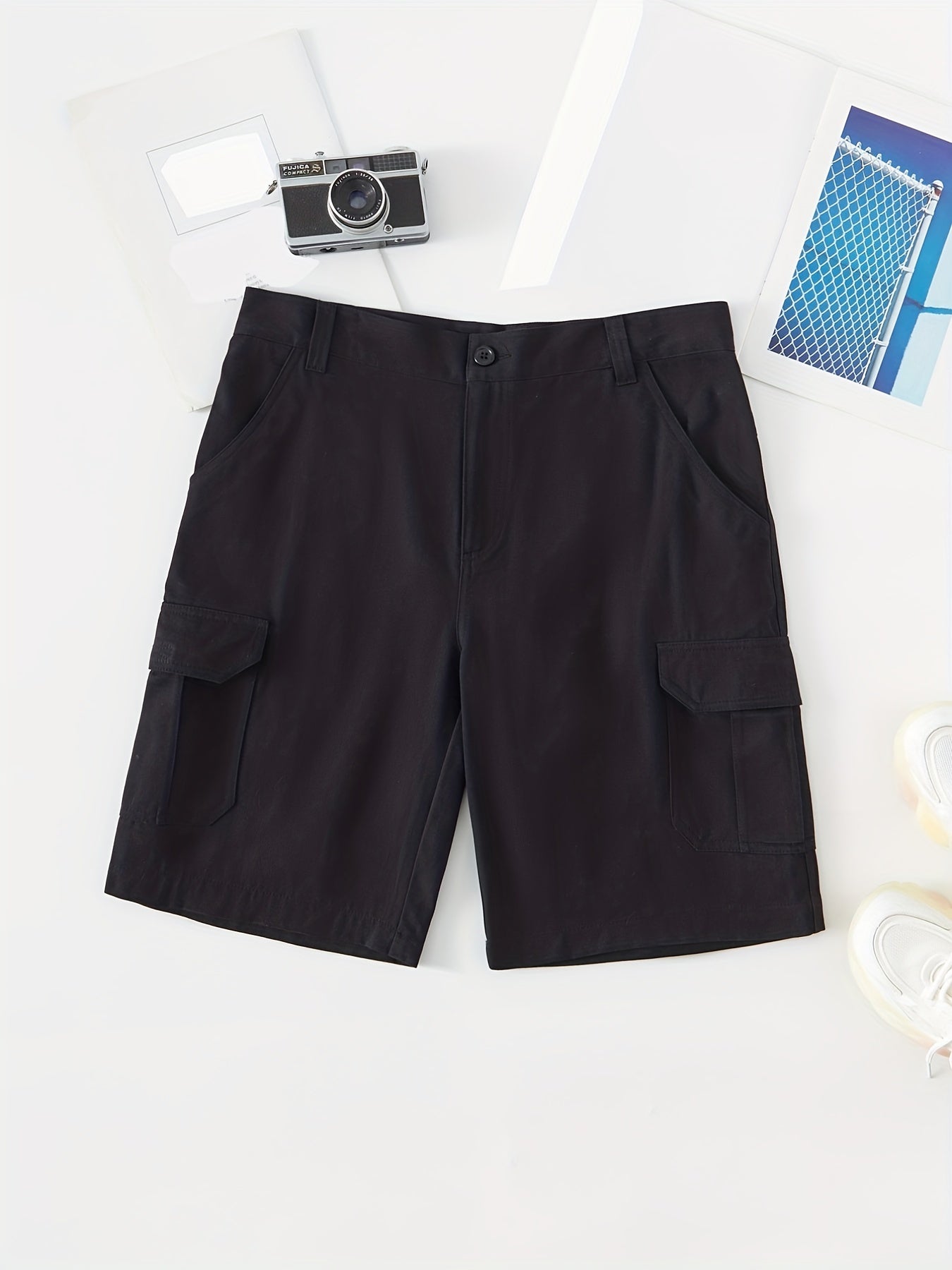 Men's Cargo Shorts with Pockets for Summer Wear