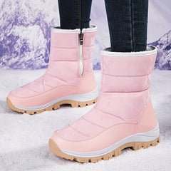 Women's Non-slip Thickened Snow Boots Warm Wear-Resistant Shoes