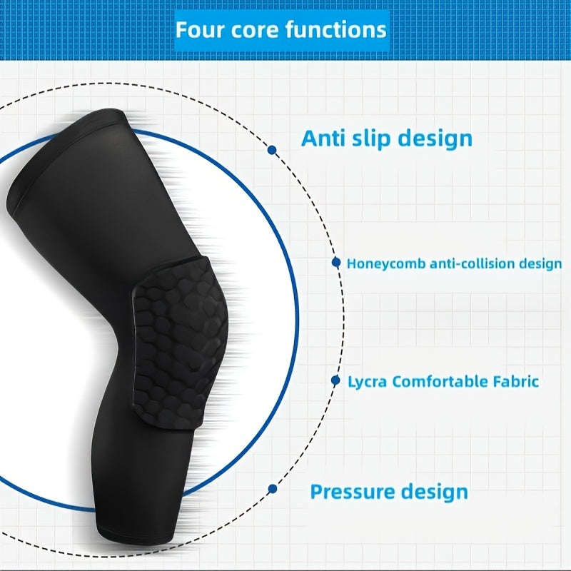 2pcs Compression Knee & Elbow Pads for Sports