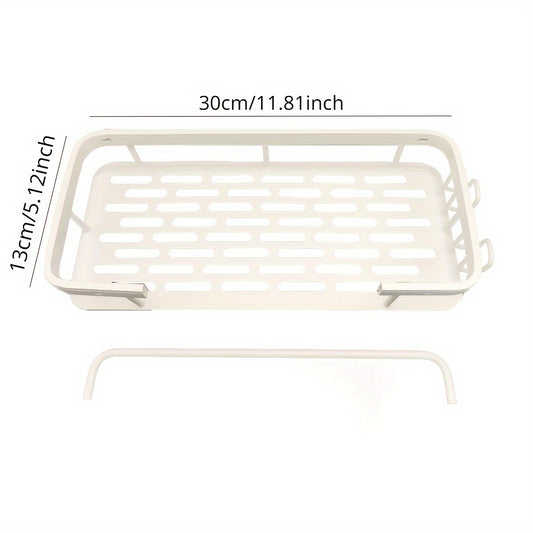 Kitchen Storage Rack Wall mounted Without Punching Household Rack
