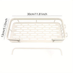 Kitchen Storage Rack Wall mounted Without Punching Household Rack
