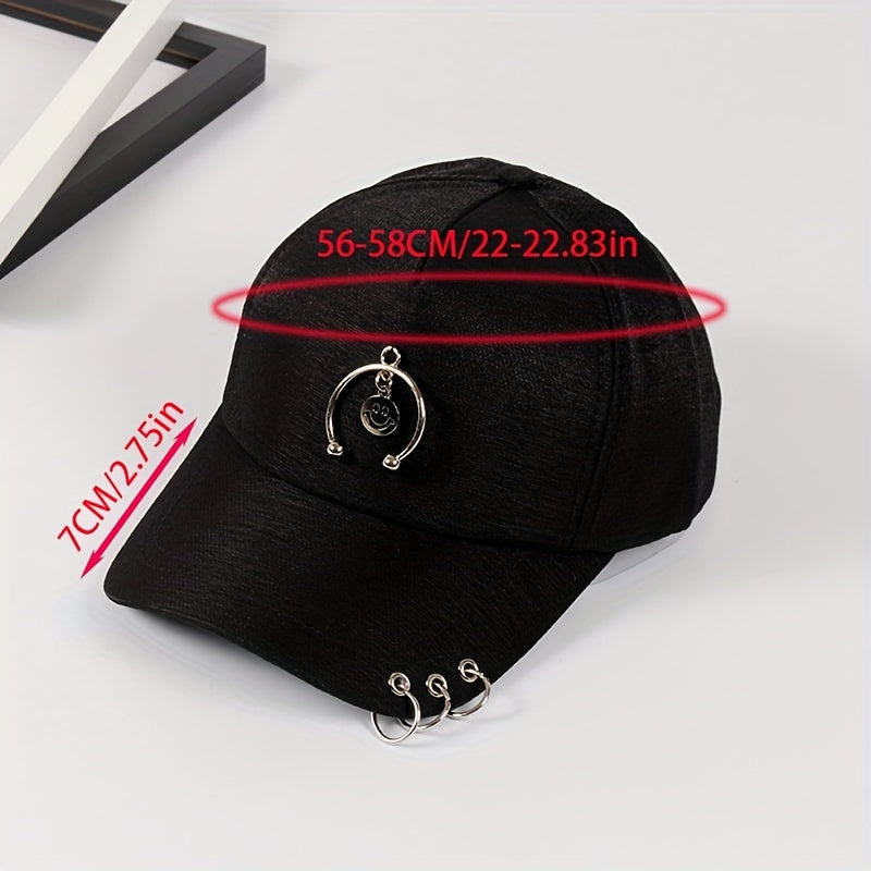 Adjustable Summer Casual Mens Peaked Cap For Outdoor Sport