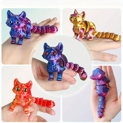 3D Printing Flexibility in Joints Animal Figures Models