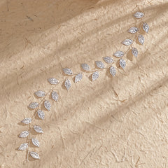 Golden Leaves Bridal Headband Wedding Accessories