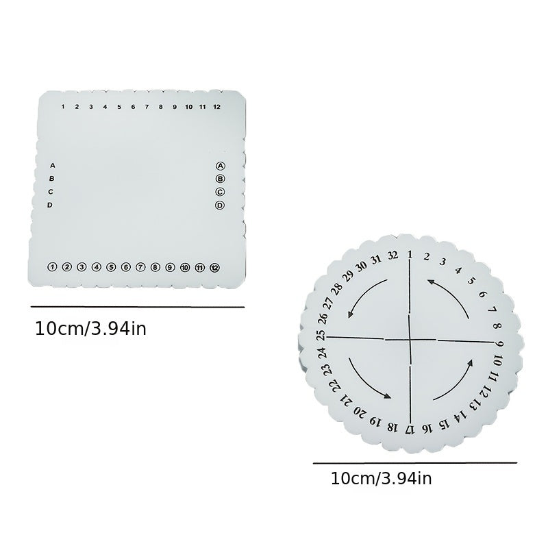 Braided Rope Knot Knitting Weaving Jewelry Board - 1pc