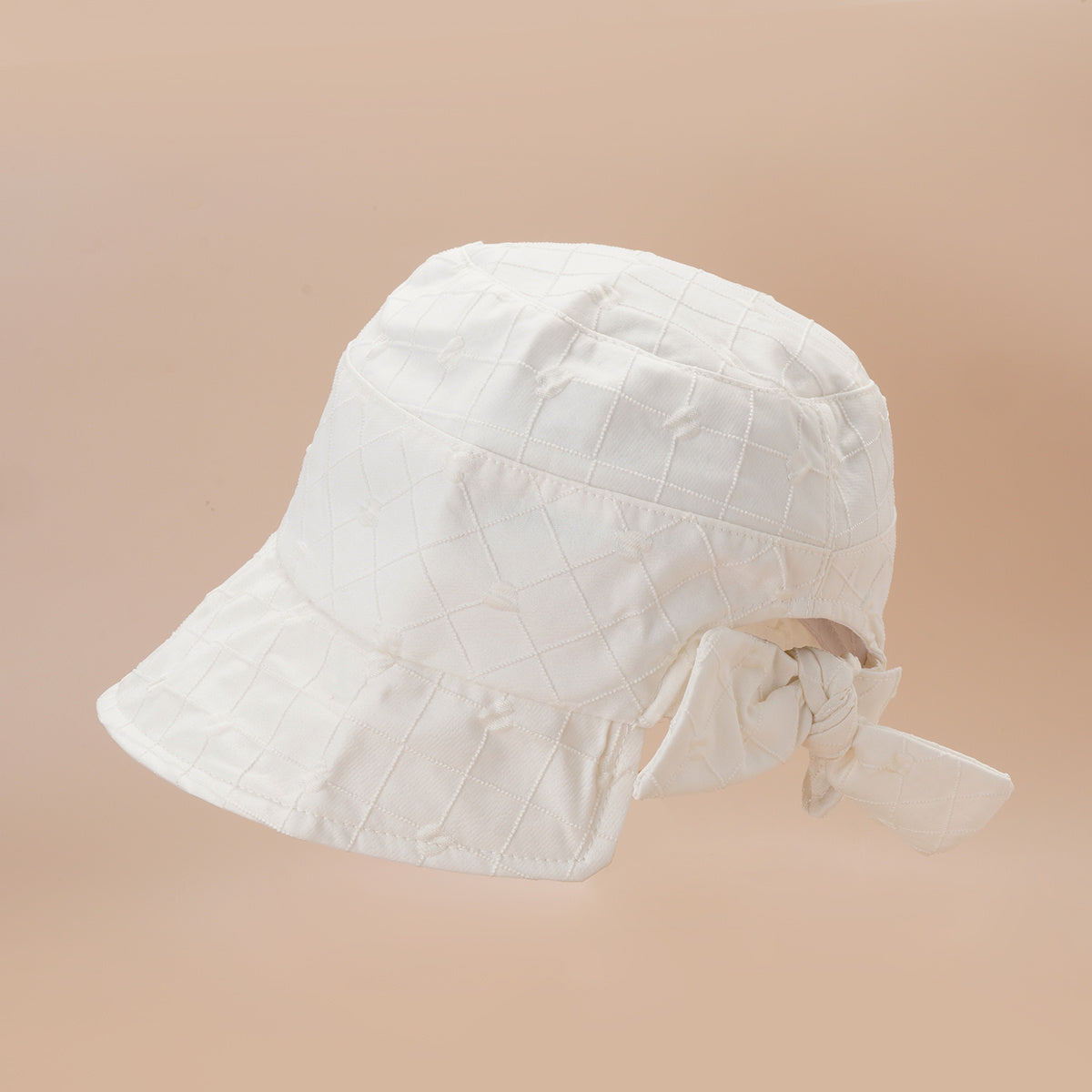 Plaid Fisherman Cap Cotton Visor Sun Hat