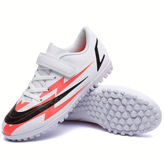 Boy's Hook And Loop Fastener Turf Football Boots