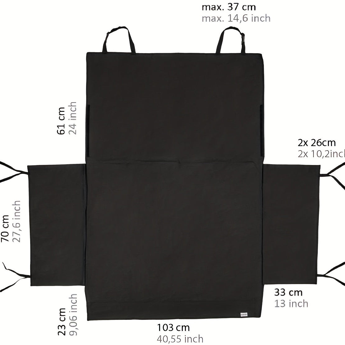 Water Resistant SUV Cargo Liner for Dogs Easy to Clean Trunk Cover