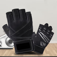 Anti-slip Half-finger Sports Gloves for Pull-ups Climbing