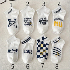 Men's Creative Liner Anklet Socks Soft & Breathable
