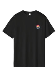 Vintage Car & Letter Print Men's T-shirt Graphic Tee