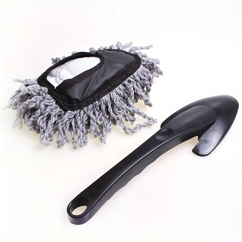 Marine Cleaning Brush with Non Slip Handle for Car Windows and Kitchen Surfaces