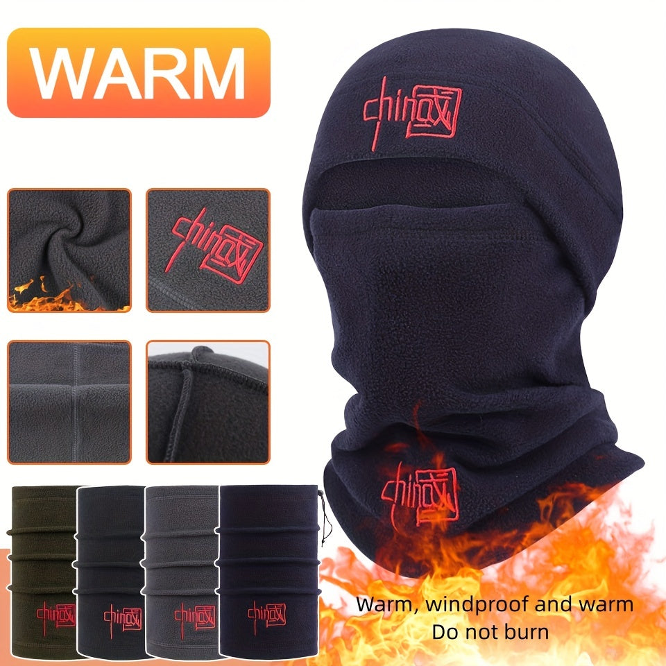 Windproof Polar Fleece Warm Cap for Skiing Cycling