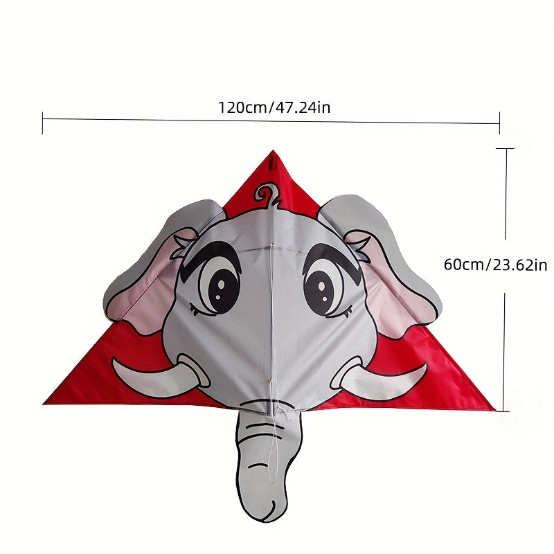 Single Line Elephant Kite for Outdoor Fun