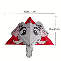 Single Line Elephant Kite for Outdoor Fun